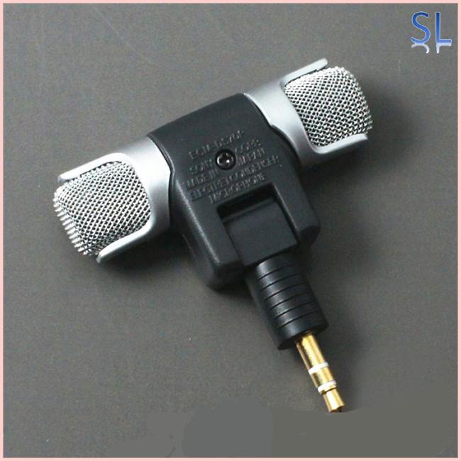 Portable 3.5mm Mini Stereo Microphone for MP3/MP4/Mobile Phone/Tablet