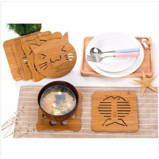 Miếng lót nồi gỗ