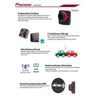 Camera hành trình Pioneer ND-DVR130