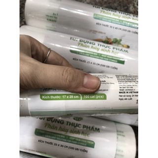Túi Đựng Thực Phẩm Tự Hủy sinh Học