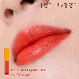 [DIỆN MẠO MỚI] Son Kem Lì Bbia Last Lip Mousse Version 2 3.7g