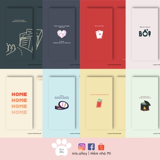 Bao lì xì thiết kế Poshy Cat & Peachy Dog dễ thương, độc lạ (6 cái ngẫu nhiên)