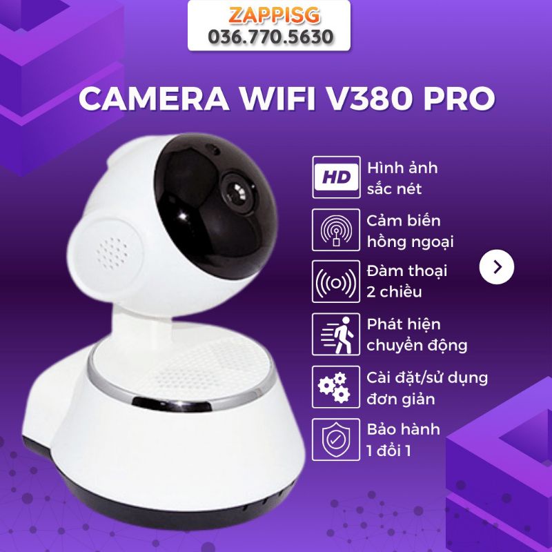 Camera Chống Trộm-camera v380 pro