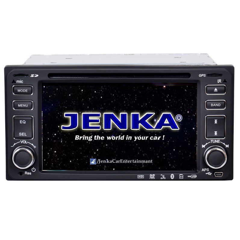 DVD liền màn hình cảm ứng JENKA DVX-8726HD chuyên dùng cho dòng xe Toyota, Nissan