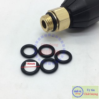 [Combo 5c] Giăng cao su - O ring cho khớp nối nhanh bằng đồng 14mm dùng cho máy rửa xe cao áp