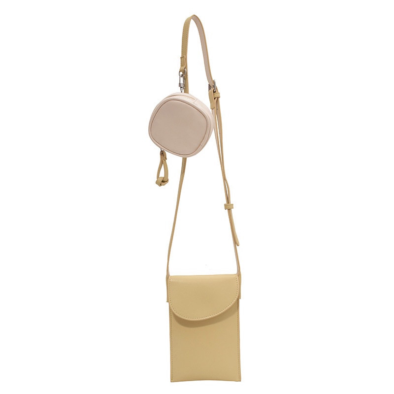 Túi Đeo Vai Hình Vuông Cỡ Nhỏ Thiết Kế Đơn Giản Thời Trang Cho Nữ