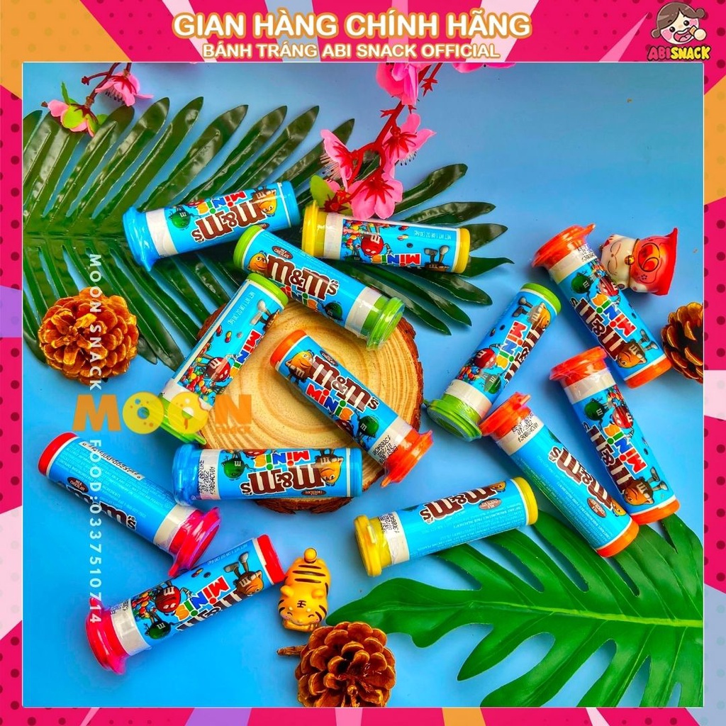 Lẻ 1 hộp Socola M&amp;m's Chocolate Minis Tube - Nhập khẩu Mỹ hủ 30.6g