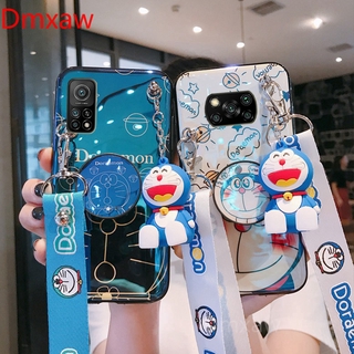 Ốp điện thoại hình Doraemon đáng yêu cho Xiaomi Mi 10t 10 Pro 10 Ultra Note 10 8 A2 Lite Cc9 9 Pro
