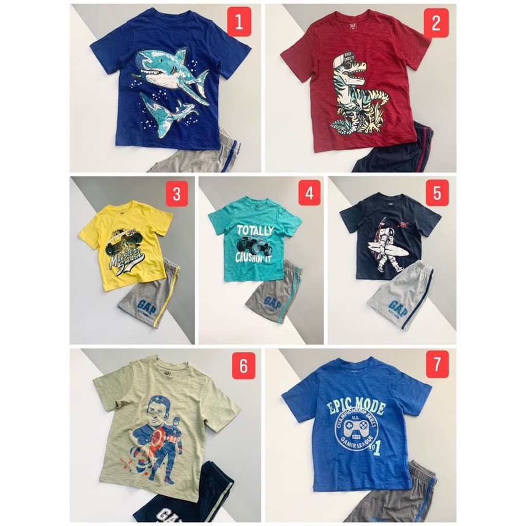Đồ bộ đại bé trai GAP ♥️ FREESHIP ♥️ chất cotton xuất khẩu