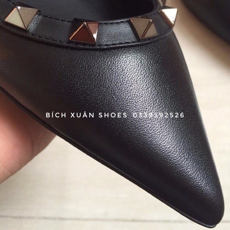 Giầy Bệt Mũi Nhọn Đính Đinh, | BigBuy360 - bigbuy360.vn