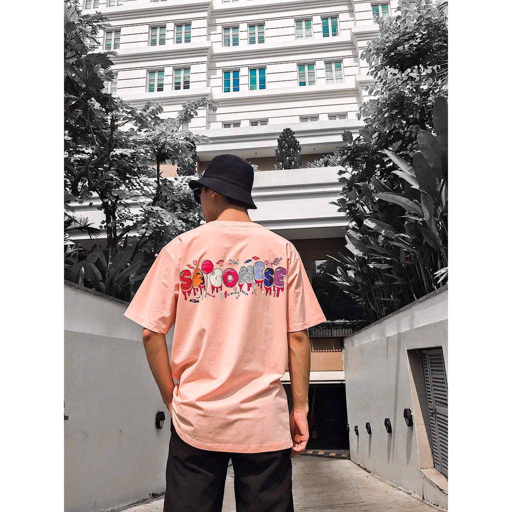 Áo Phông Form Rộng CanDy Nam Nữ Unisex Co Giản Dáng Tay Lỡ