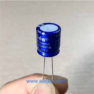 Siêu tụ điện 70F 3.8V dung lượng 30mAh thay thế pin lưu trữ
