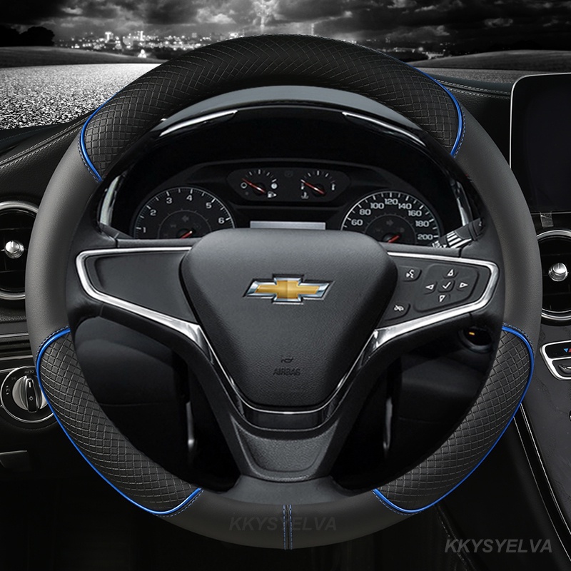 Vỏ Bọc Vô Lăng 37 38cm 15" Cho Holden Chevrolet Cruze Malibu Sail Spark Captiva Equinox Trax/Tracker AVEO