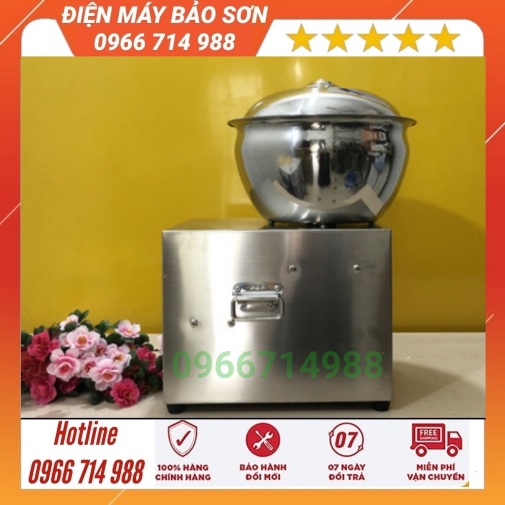 Máy Nhào Bột Gia Đình 5Kg 8Kg Máy Trộn Bột Thực Phẩm Đa Năng Chất Liệu Inox  Bảo Hành 12 Tháng