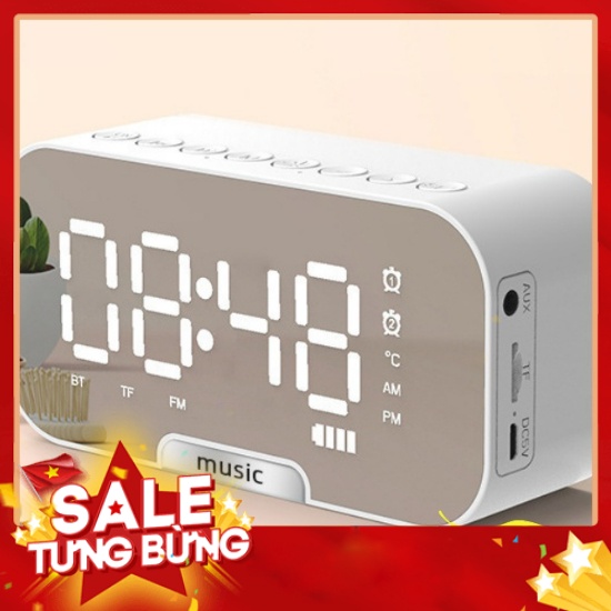Loa Bluetooth Mini G10 💕 FREESHIP 💕 Đồng Hồ Bao Thức Đài FM Hát Được Karaoke Giá Rẻ Chính Hãng