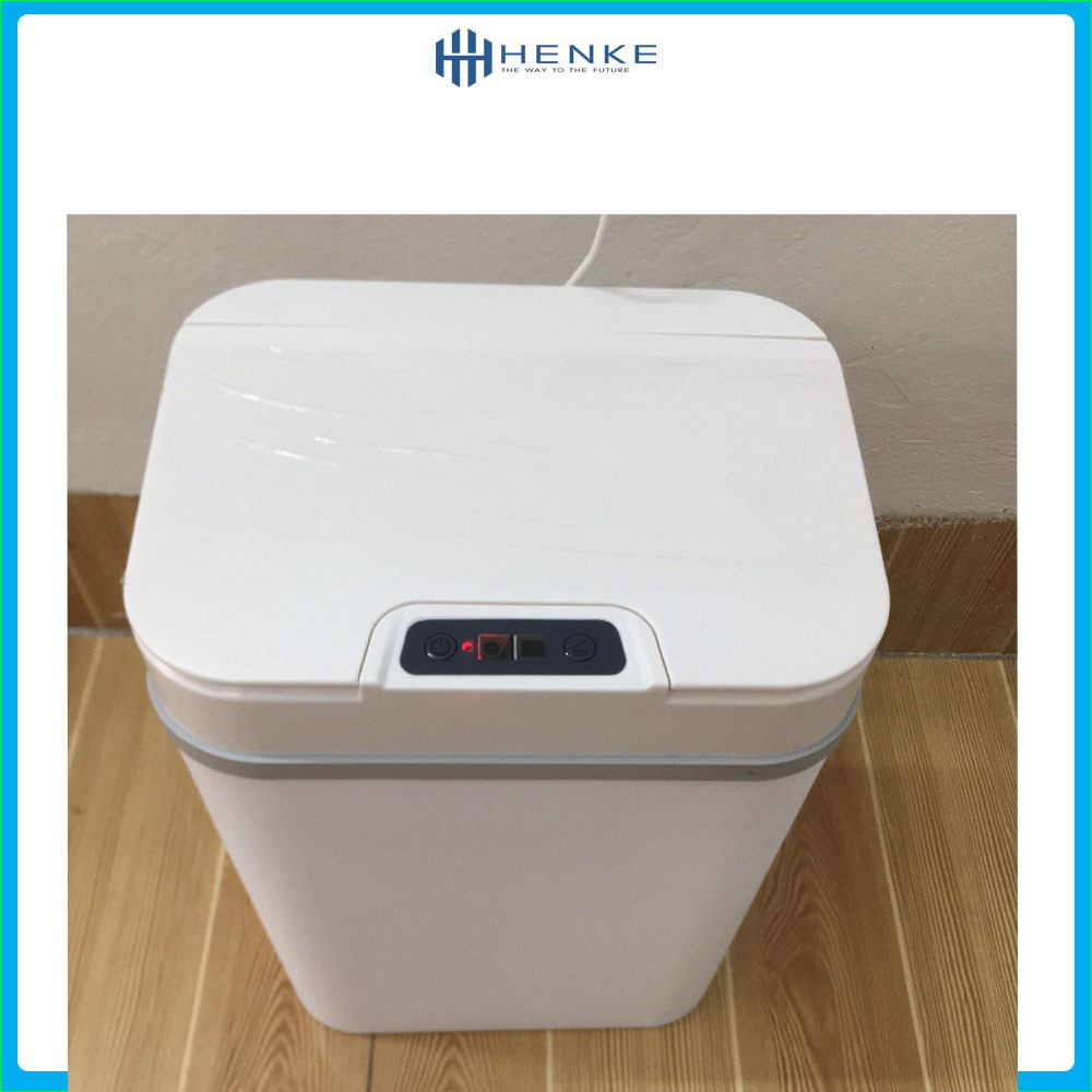 Thùng rác thông minh - Thùng rác thông minh cảm ứng tự động đóng mở sạc pin kèm dây sạc