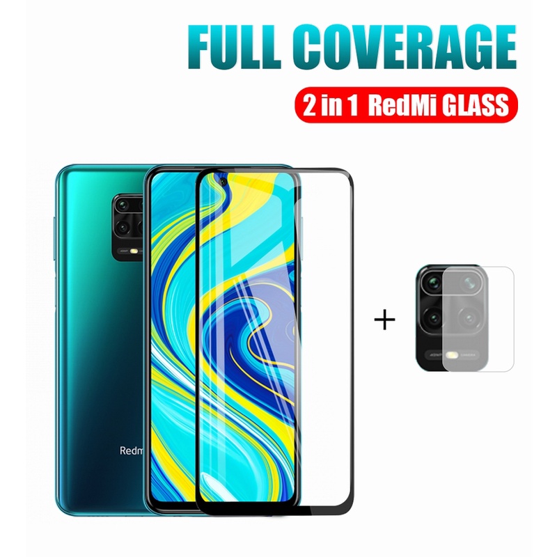 Set 4 Kính Cường Lực Bảo Vệ Camera Và Màn Hình Dành Cho Xiaomi Redmi Note 10 5G 9S Redmi 8 8A 9A 9 Pro 7 7A