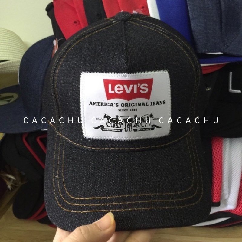 Mũ lưỡi trai, Nón kết bò Jean Levi siêu hot dành cho nam nữ unisex hàng cao cấp thời trang hàn quốc CACACHU M08