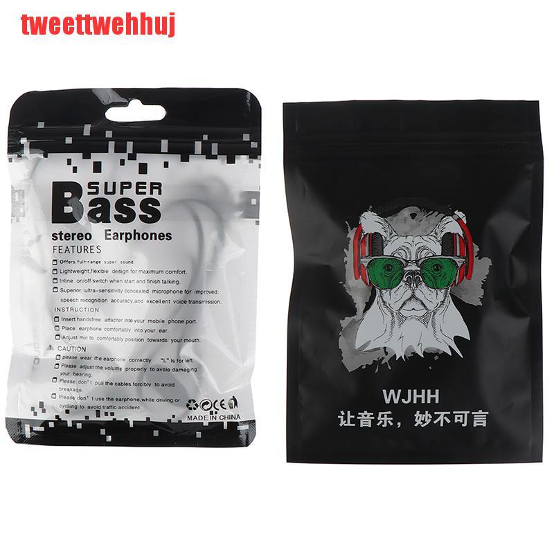 Tai Nghe Nhét Tai Hifi Asmr Jack 3.5mm Có Micro Âm Thanh Siêu Trầm | BigBuy360 - bigbuy360.vn