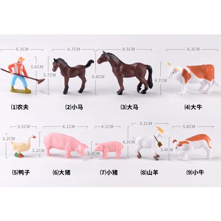 Bộ nông trại decor làm tiểu cảnh, terarrium, stellariva