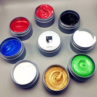 hot  ASH MUD CHÍNH HÃNG wax sáp vuốt tóc nhuộm đổi màu Nhật  Gbig size các màu