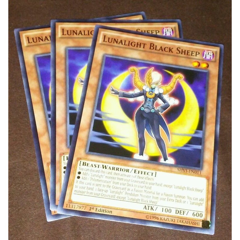 Thẻ bài YUGIOH - Lunalight Black Sheep - SHVI-EN011 - Common