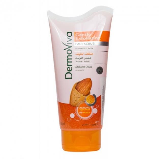 Tẩy da chết Dermoviva Hạnh Nhân - Dermoviva Gentle Exloliating Face Scrub Almond 150ml