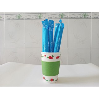 Ống hút bột gạo Noodle Straw 12mm bao giấy 1kg ăn được, phân hủy sinh học, bảo vệ môi trường