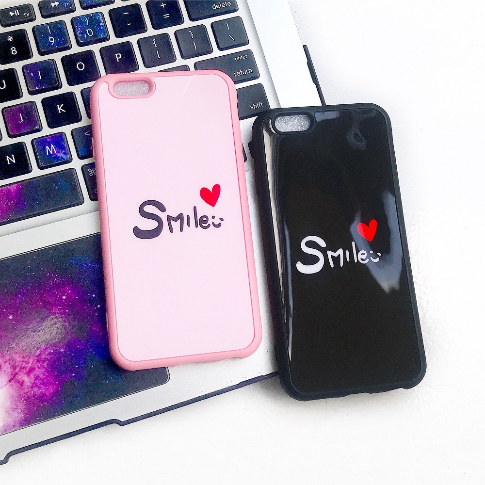 Ốp Smile cho iPhone ( bán kèm dây đeo giá rẻ )