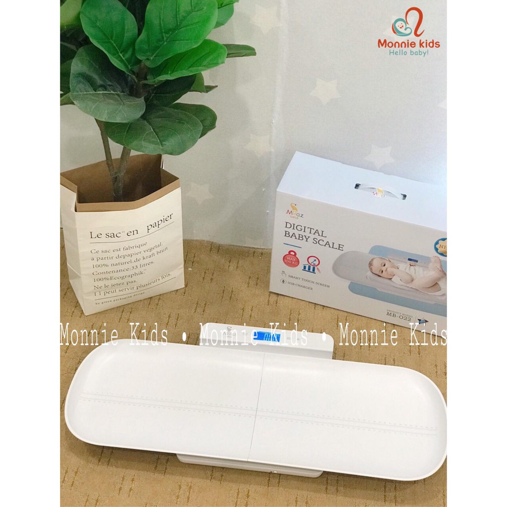 CÂN ĐIỆN TỬ CHO MẸ VÀ BÉ MOAZ BÉBÉ MB022