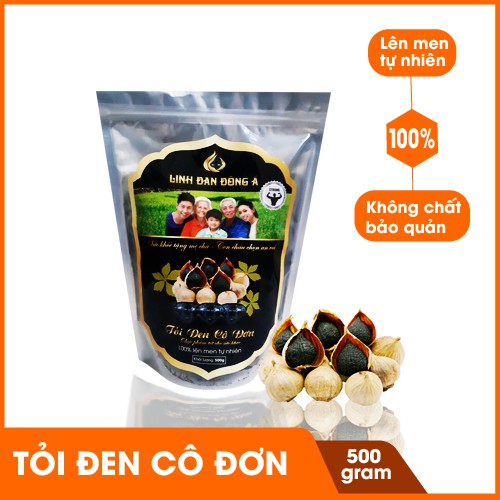 ❤️ FREE SHIP ❤️ 500G TỎI ĐEN CÔ ĐƠN 100 % LÊN MEN TỰ NHIÊN - NGON NGỌT - LINH ĐAN CHÂU Á