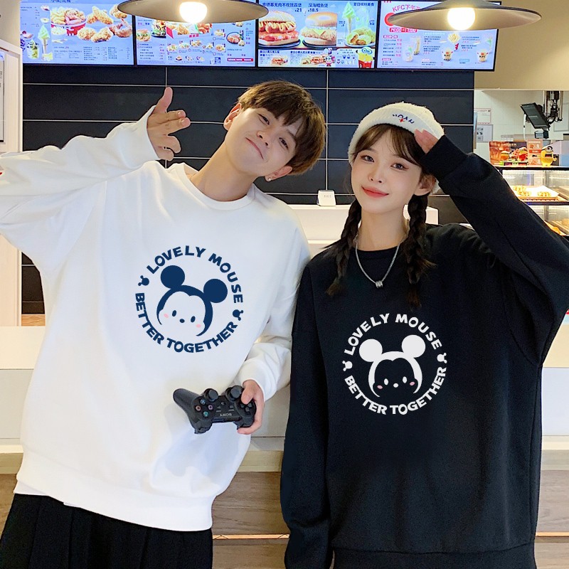 Áo nỉ đôi sweater Unisex nam nữ chất liệu Cotton oversize form rộng hình in gấu cực dễ thương AMAZ8 | BigBuy360 - bigbuy360.vn