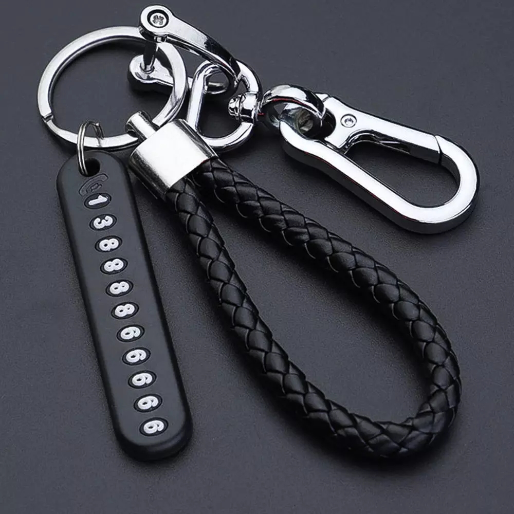 Móc chìa khóa có dãy số để liên lạc tiện dụng