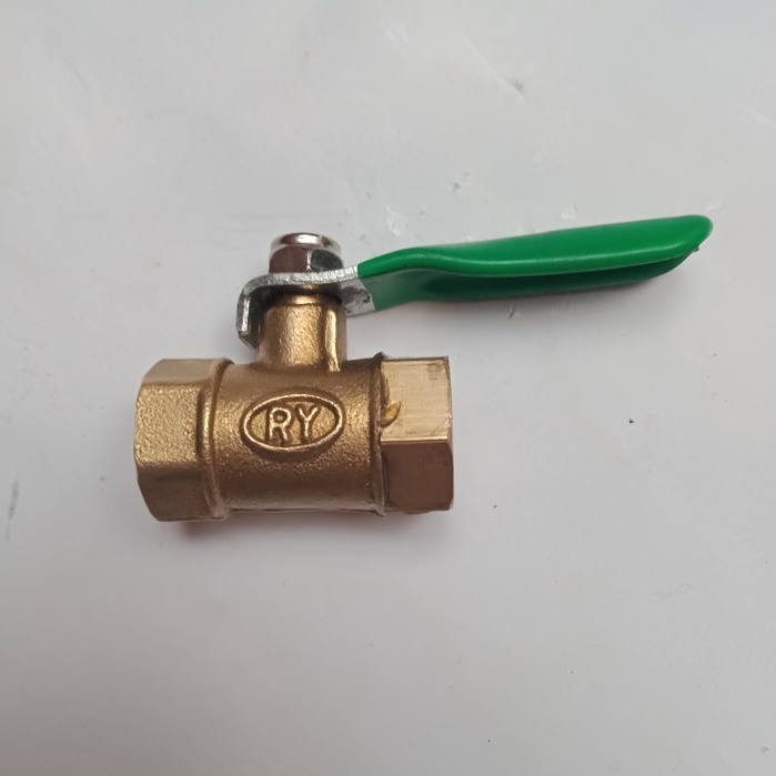 Van gạt khóa máy nén khí, van khóa 1/4 loại ren trong 13mm