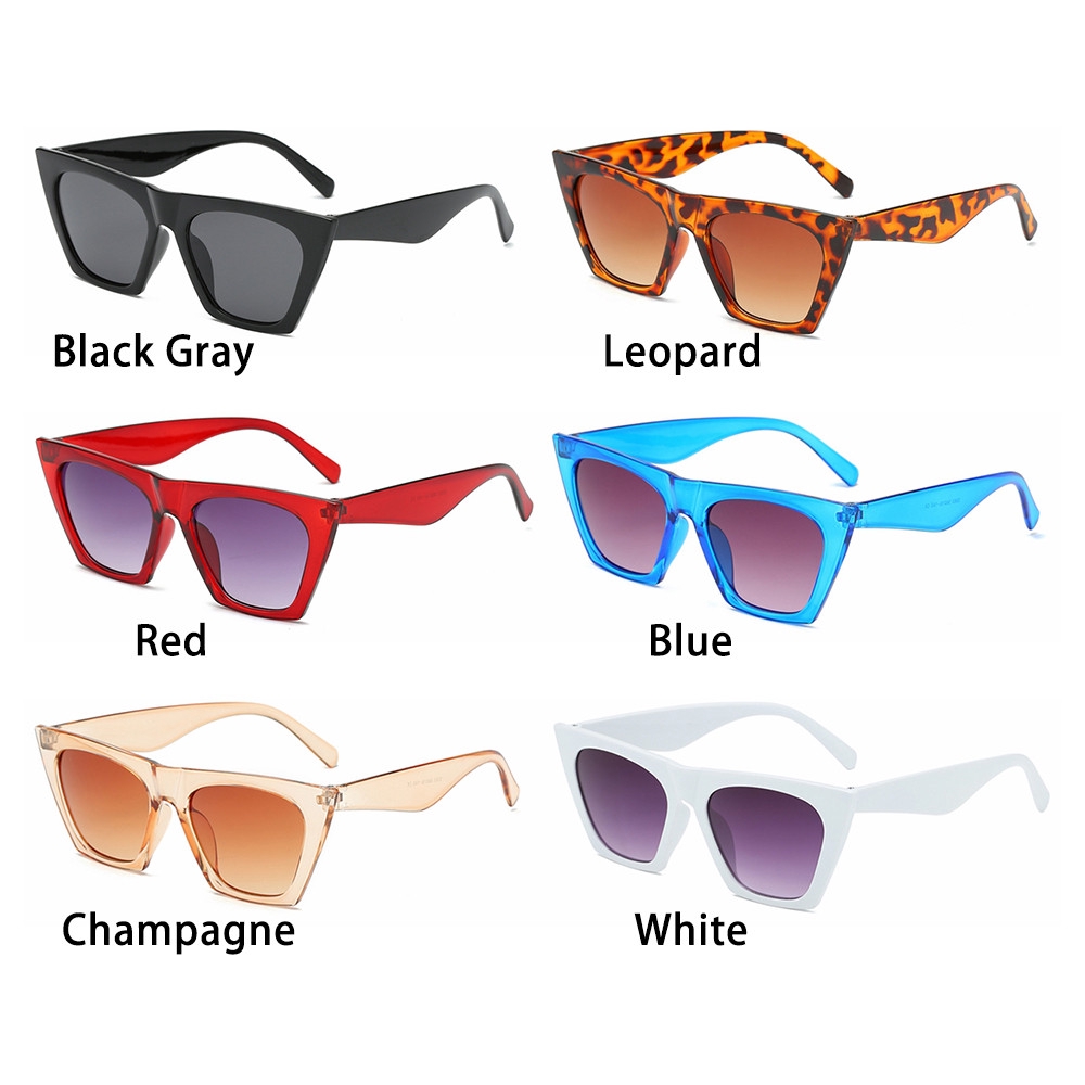 🎈FUTURE🎈 Streetwear Trendy Style Eyewear Square Frame UV400 Protection Sunglasses for Women