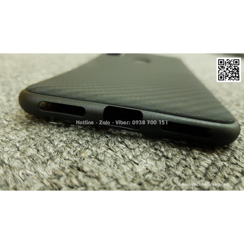 Ốp lưng Xiaomi Redmi Note 6 Pro dẻo carbon