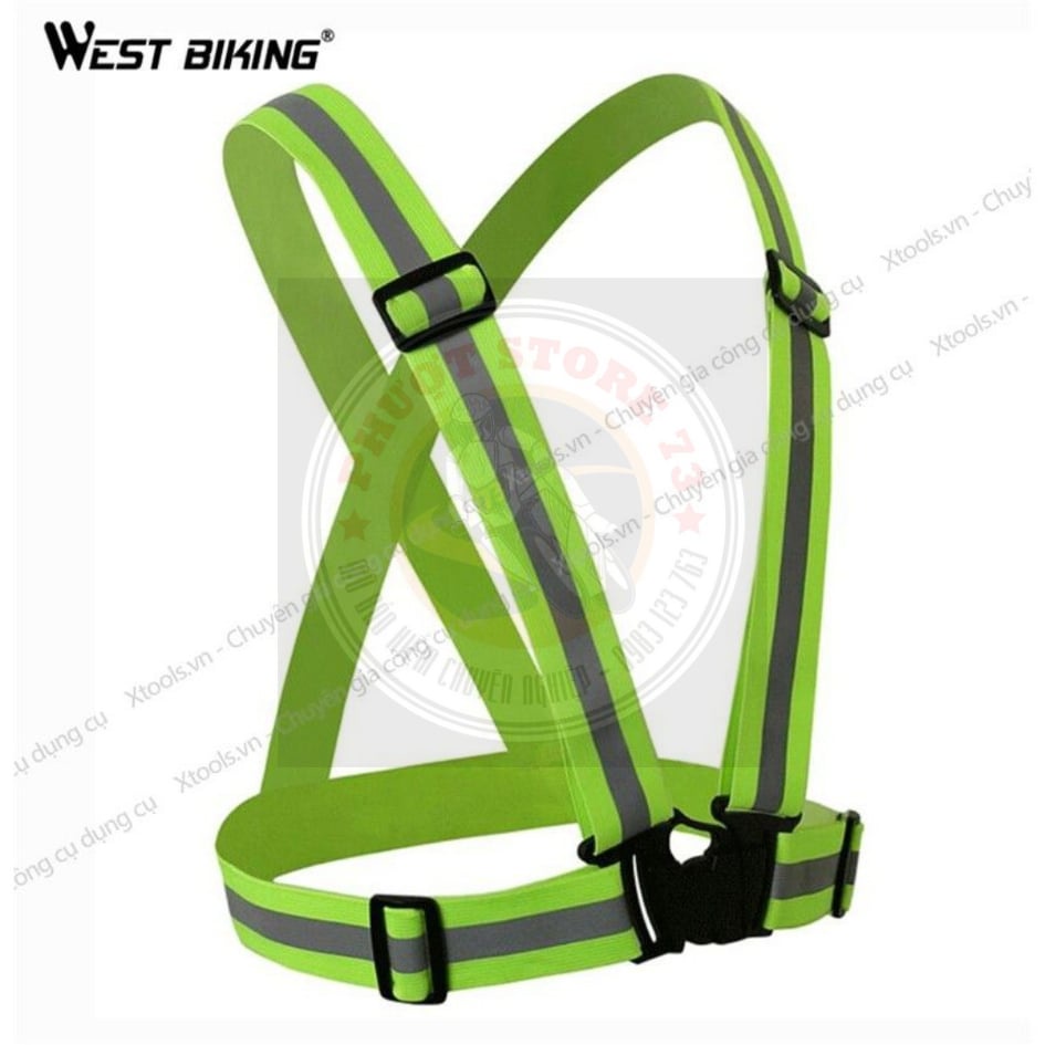 Dây đai phản quang co dãn khóa chữ A phản quang xây dựng thi công trình  đồ phượt bảo hộ ban đêm