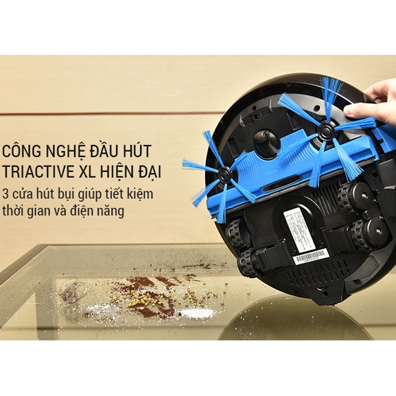 Robot hút bụi thông minh Philips FC8776 - Hàng nhập khẩu giống Robot Hút Bụi Thông Minh Xiaomi Mi Roborock Gen 2 - S50 /