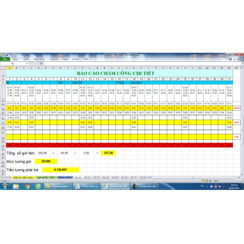 Máy Chấm Công Vân Tay 911 - Shop Sẽ Gọi Điện Hỗ Trợ Trực Tiếp Cài Đặt Tính Lương Fulltime +Lương Giờ Partime TặngUSB 8GB