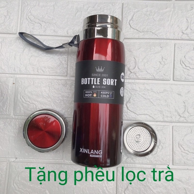 Bình Giữ Nhiệt Inox Cao Cấp 4 Lớp Có Nắp Lọc Trà Lõi Thép Chống Gỉ  Wallmart Wm35 | BigBuy360 - bigbuy360.vn