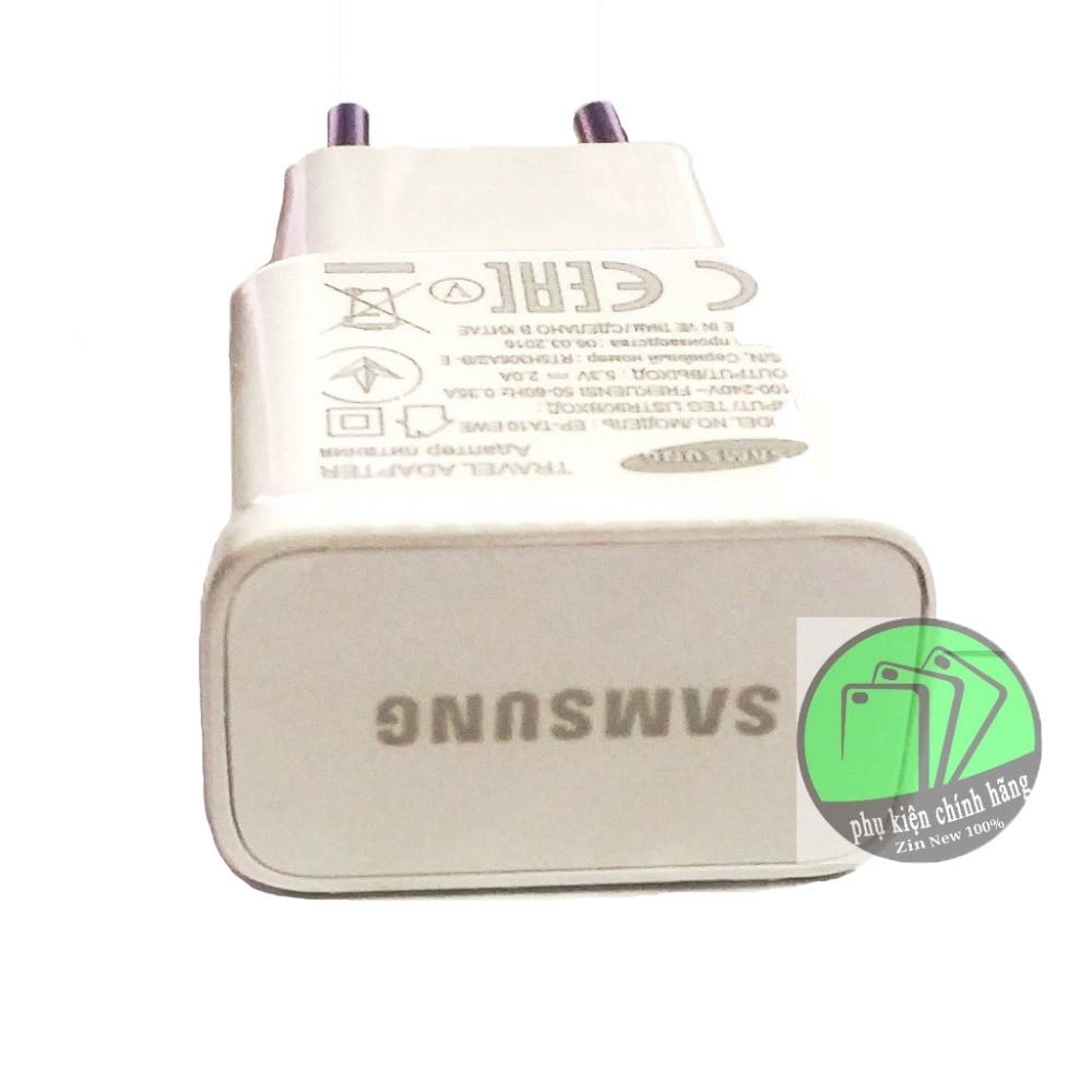 Củ sạc và Cáp Zin máy ( Dashcharging) SAMSUNG 5.3V- 2A dành cho J7 , J7 Prime, A7, A5, J3, J2 - Hàng Chuẩn Zin Xịn