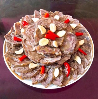Lõi rùa bò ngâm mắm