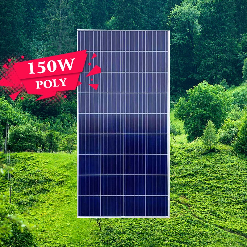 [XẢ HÀNG LỖI CELL MỚI 100%] Tấm Pin Năng Lượng Mặt Trời 150W poly, lỗi cell pin, bảo đảm 100% công suất, hàng mới 100%