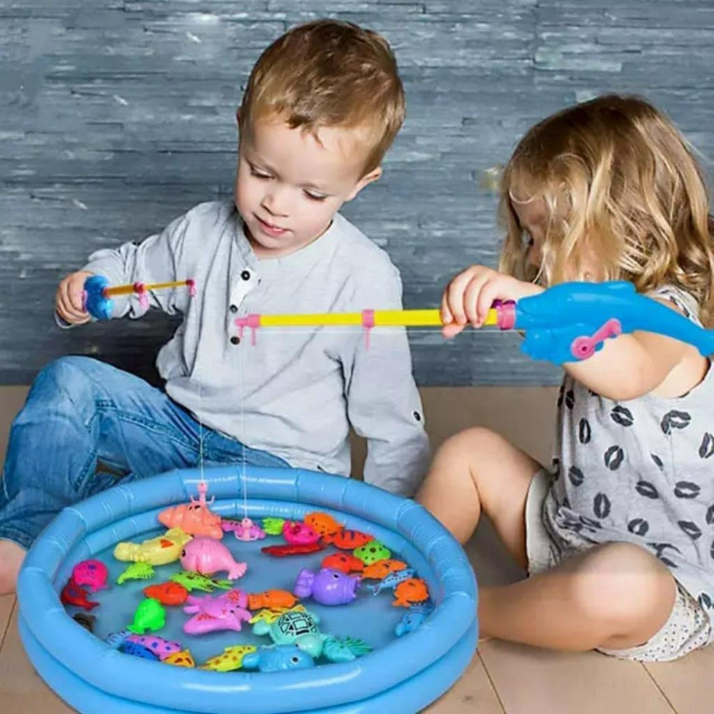 Bộ Đồ Chơi Bể Câu Cá Phao 42 Chi Tiết, Đồ Chơi Bể Câu Cá Phao 2 Tầng Cho Bé