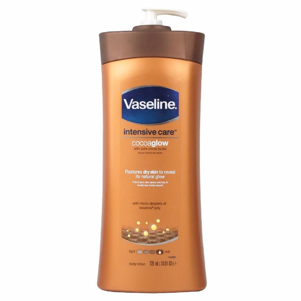 Sữa Dưỡng thể Vaseline 725ml Body Lotion Mỹ trắng da ,mịn màng, cấp ẩm chuyên sâu , phù hợp cho làn da châu Á | BigBuy360 - bigbuy360.vn