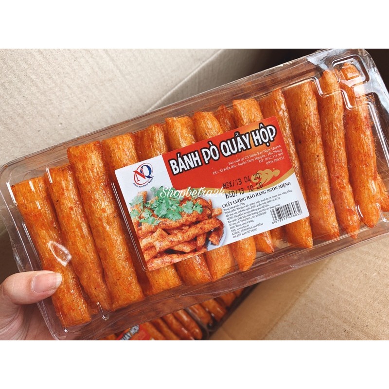 1 hộp bánh pò quẩy [1 hộp~70 cái]