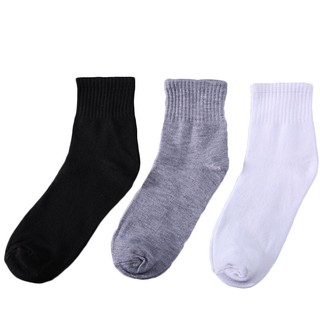 [ TẤT CHÂN NAM] Combo 3 đôi tất chân cotton cổ cao cho nam