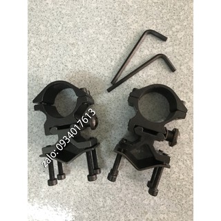 Chân đỡ gắn đèn pin, đèn laser cho xe đạp (1 cái)