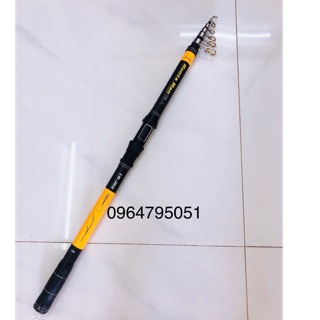 Cần câu cá HUNTS MAN cacbon các sai 2.1m đến 3,6m hàng sele 243