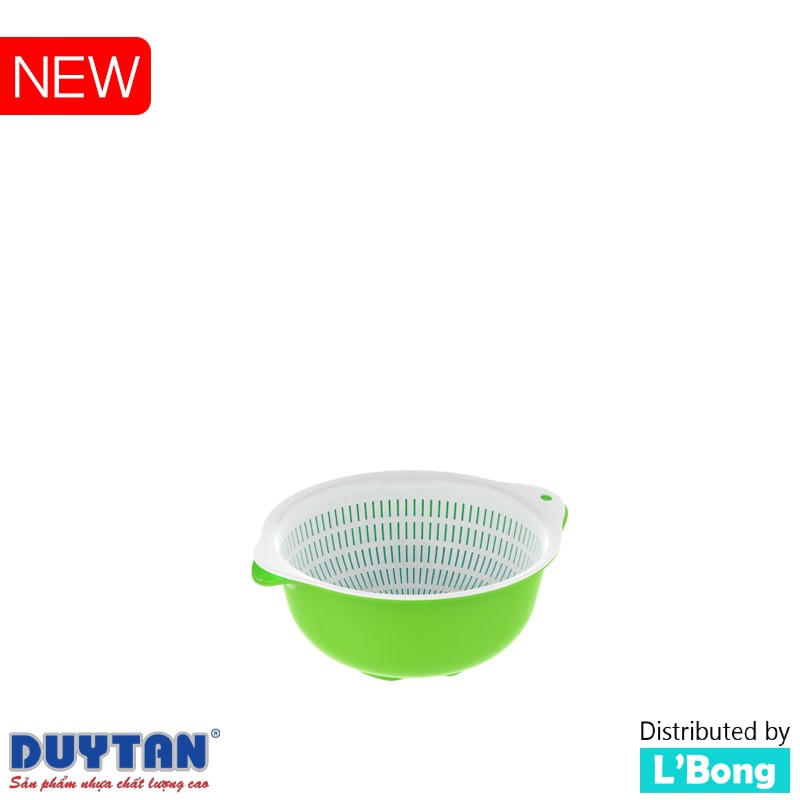 Bộ thau rổ nhựa Duy Tân 2T0 (20 cm)